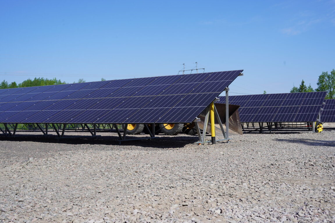 Keravan Energian aurinkovoimalan laajennusosa