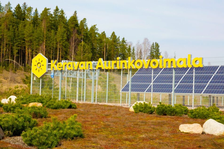 Keravan Energian aurinkovoimala