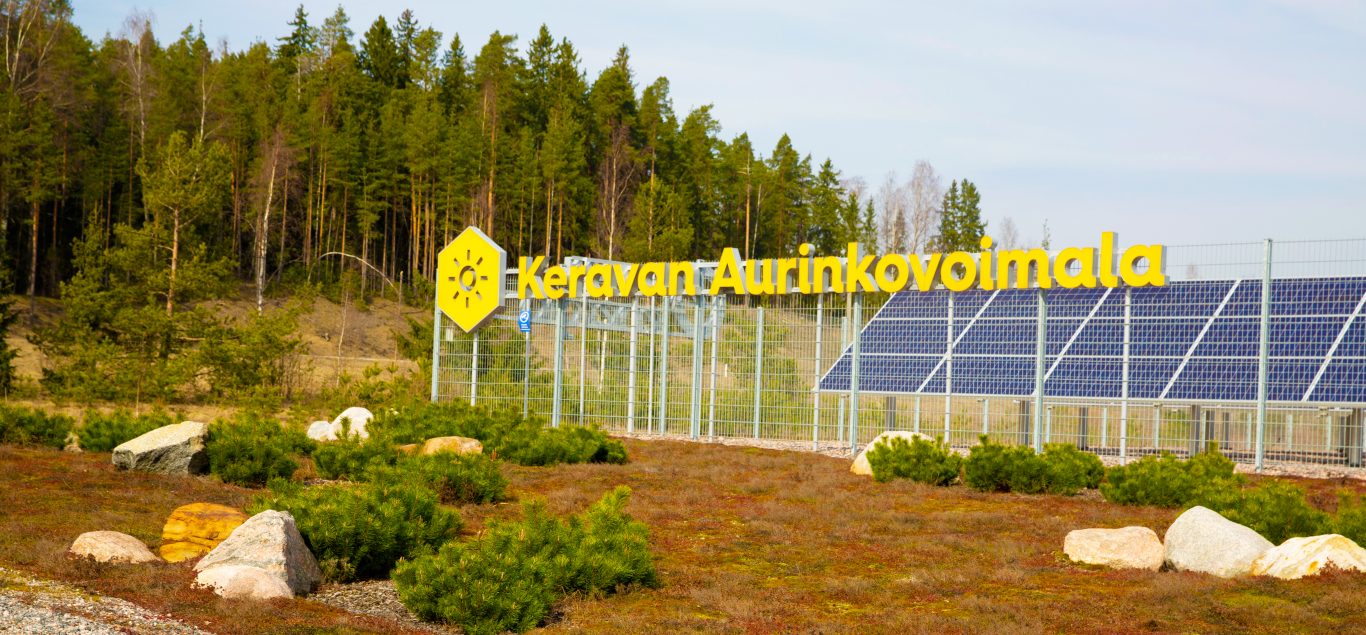 Keravan Energian aurinkovoimala