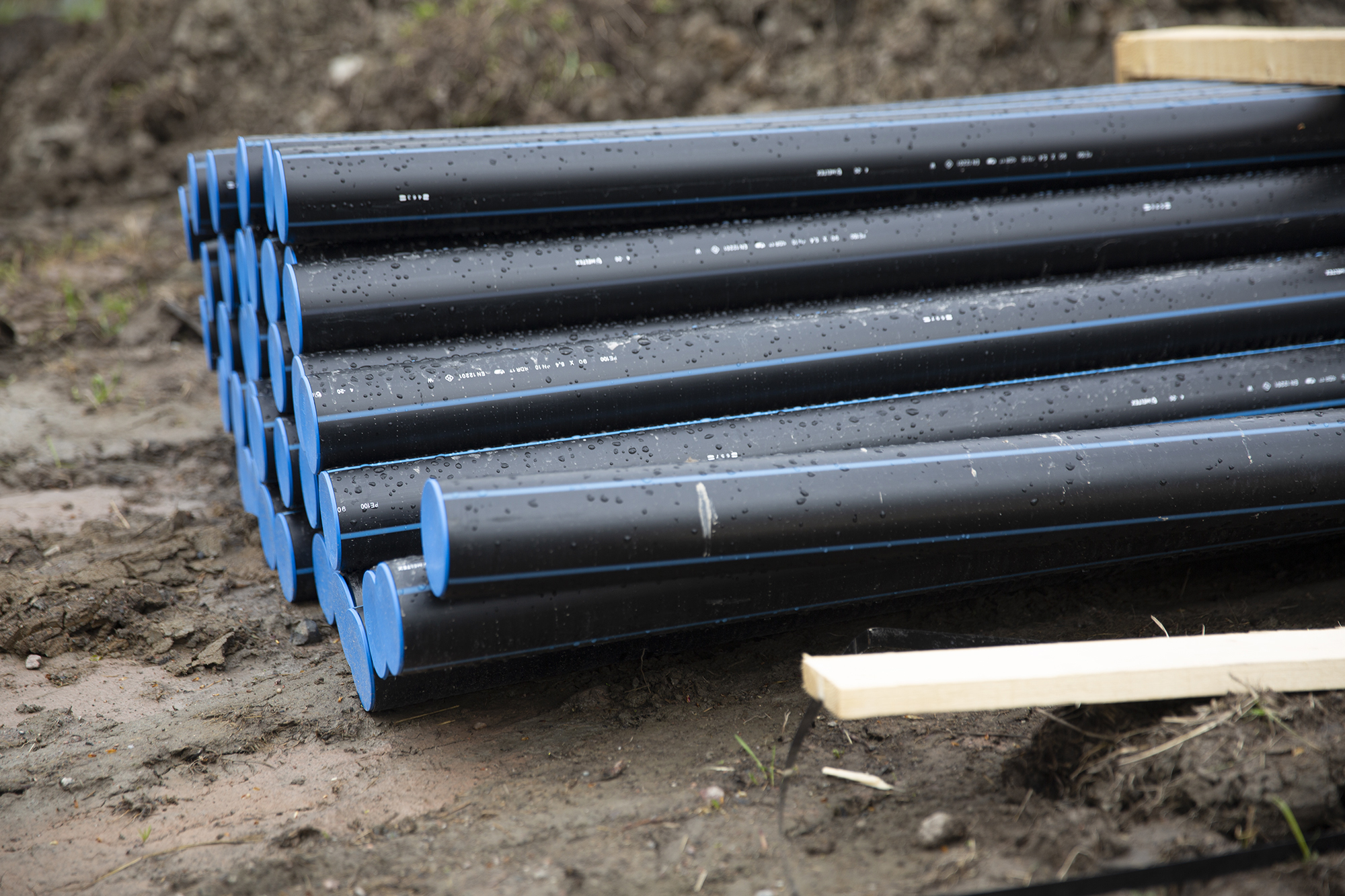 Kaukolämpöputkia Keravalla