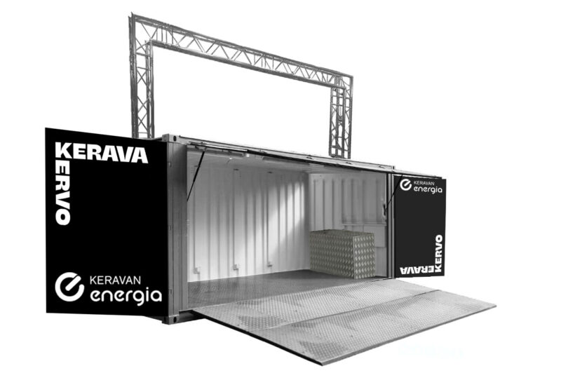 Energiakontti havainnekuva edestä