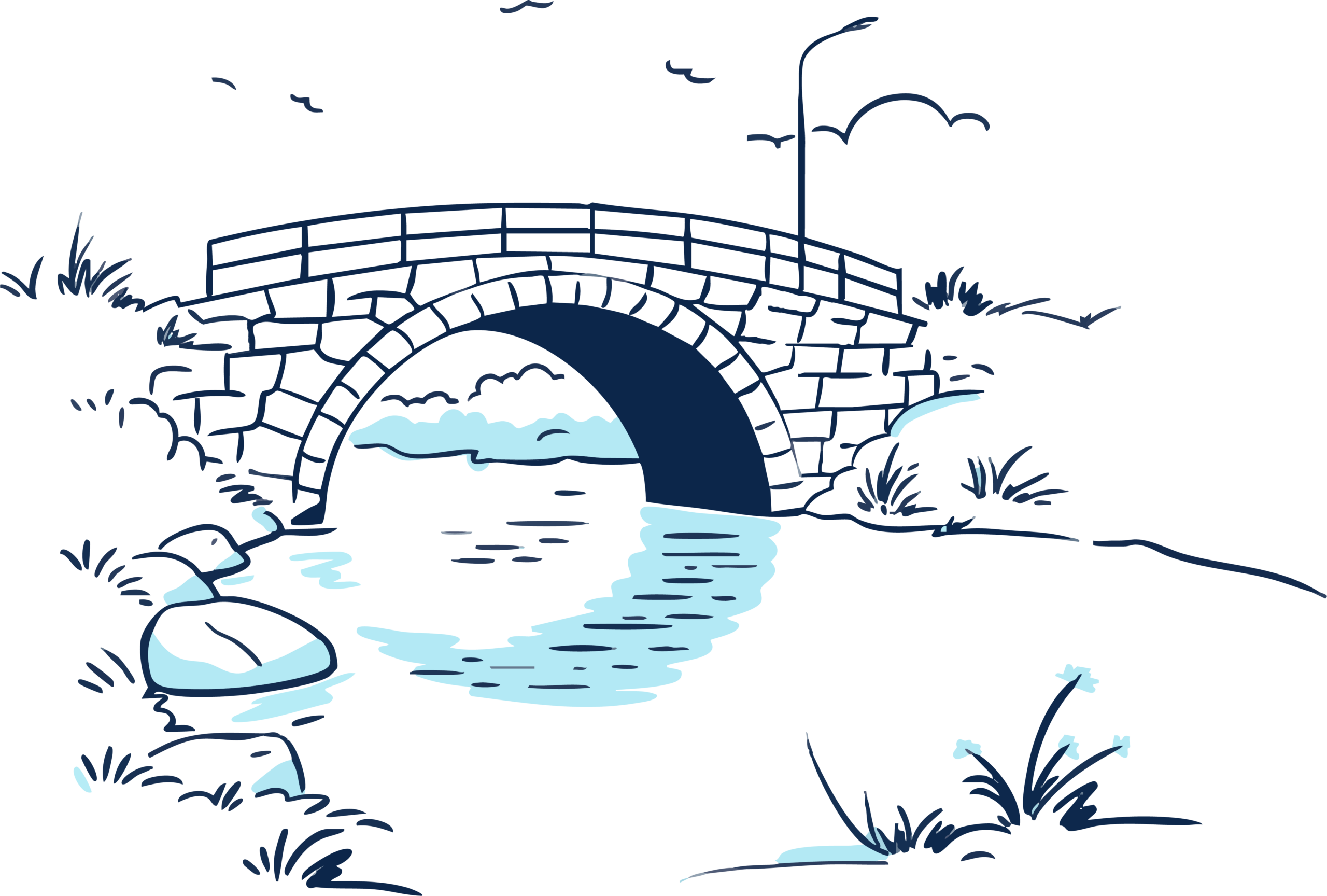 Keravan ikoninen Kivisilta on tunnus kaupungille.