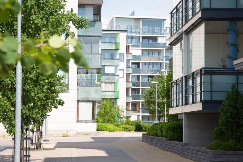 Kerrostaloja Keravalla