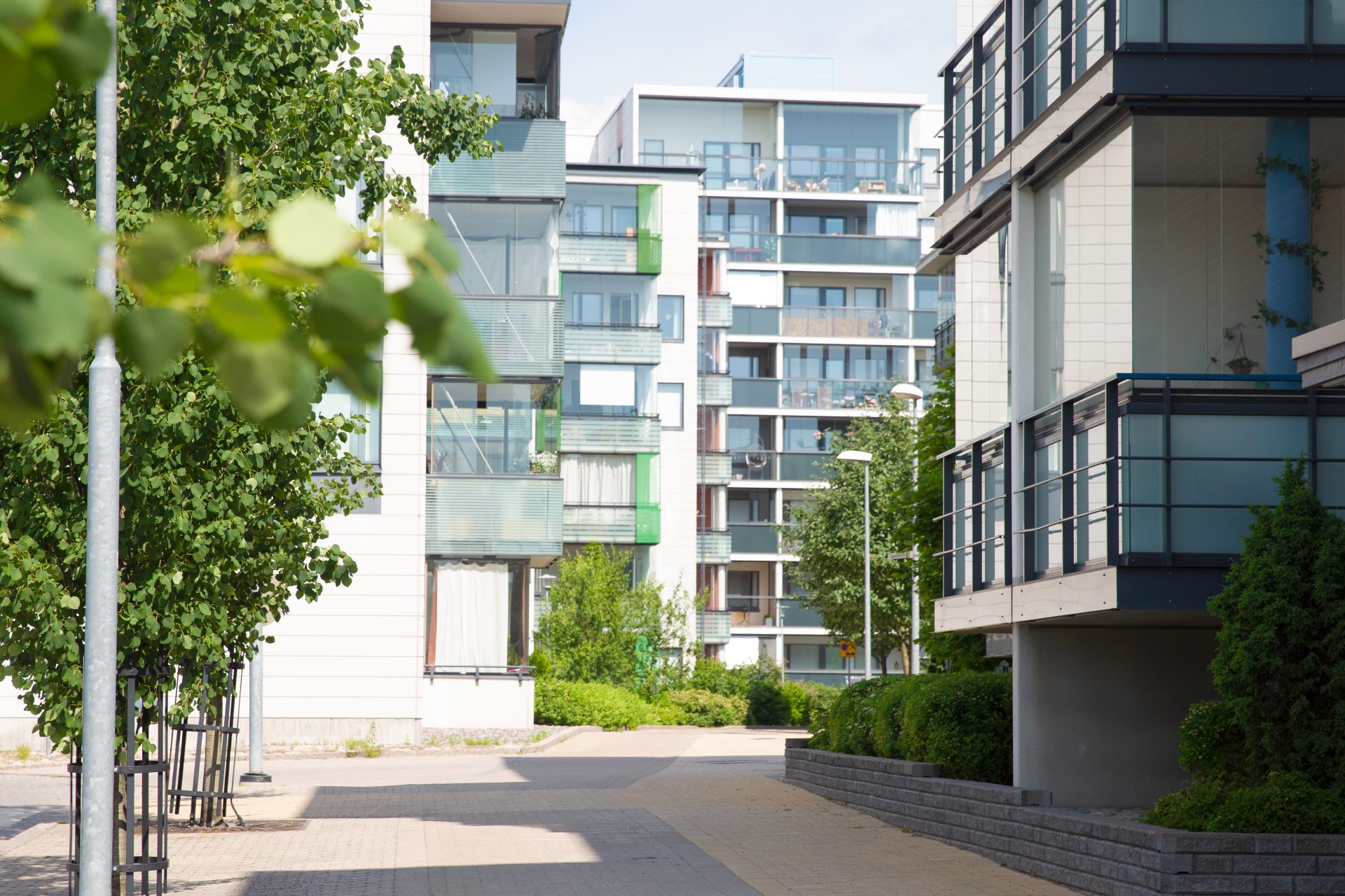 Kerrostaloja Keravalla