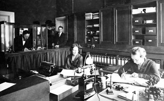 Keravan sähkölaitoksen konttori