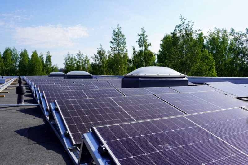 Aurinkovoimala referenssi KSB