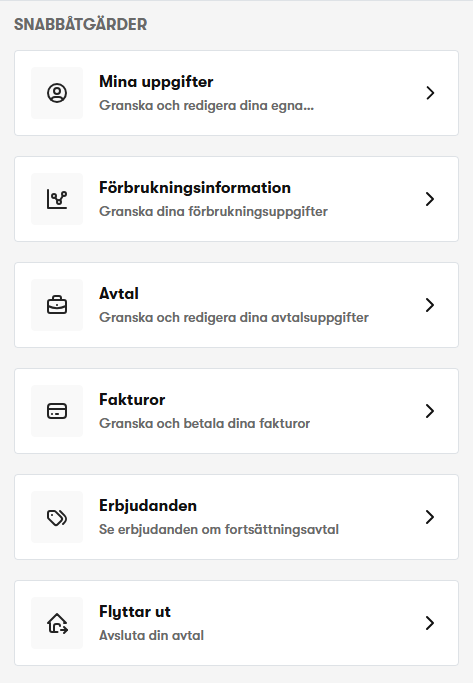 MinEnergi snabbatgarder