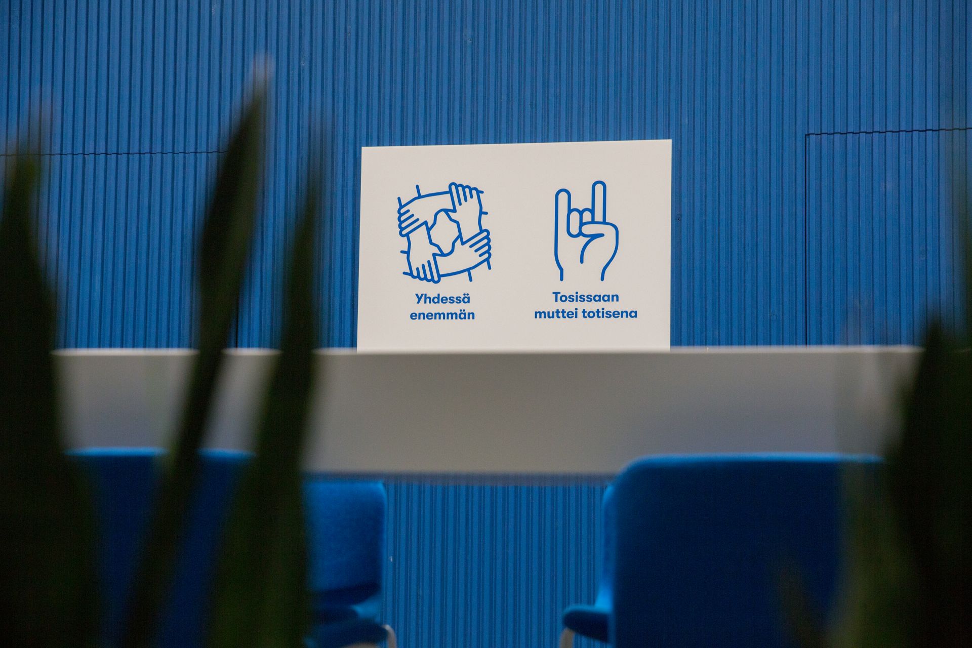 Keravan Energian arvot Yhdessä enemmän ja Tosissaan muttei totisena